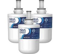 AQUA CREST DA29-00003G Filtre à Eau,Remplacement pour Samsung® Aqua Pure Plus DA29-00003G, DA29-00003B, DA29-00003A, DA97-06317A, DA61-00159A, HAFCU1/XAA, HAFIN2/EXP, APP100, Forfait Peut Varier (3)