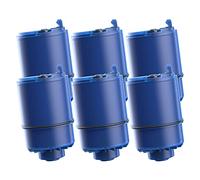 AQUA CREST Filtre à eau certifié NSF, remplacement pour filtre à eau de robinet Pur® RF999®, modèle de robinet Pur® FM-2500V, FM-3700, PFM150W, PFM350V, PFM400H, Pur-0A1 (lot de 6), numéro de modèle : AQU-CF08A