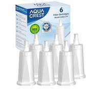 AQUA CREST Filtre À Eau De Remplacement Pour Machine À Café Sage® SES008WHT0NEU1, BES008, SES980/SES990/SES810/SES880/SES920, Certifié TÜV SÜD, L’Emballage Peut Varier (6)