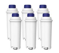 AQUA CREST Filtre à Eau pour Machine à Café, Remplacement pour De'Longhi® DLSC002, SER3017 & 5513292811 - Incluant les Versions de la Série ECAM, Esam, ETAM (6)