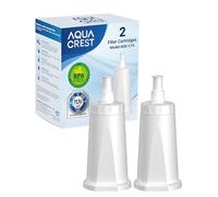 AQUA CREST Filtre Eau Remplacement Sage® Filtre Pour Machine à Café, 2 Pack | Remplacement Pour Machine À Café Sage® SES008WHT0NEU1, BES008, SES980/SES990/SES810/SES880/SES920, Certifié TÜV SÜD