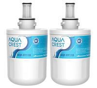 AQUA CREST Filtre Frigo Remplacement pour Samsung® DA29-00003G, 2 Pack | Compatible avec Samsung® Aqua Pure Plus Réfrigérateur DA29-00003G,DA29-00003B,DA29-00003A,DA97-06317A,HAFCU1/XAA