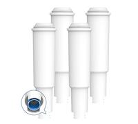 AQUA CREST White Filtre à Eau pour Machine à Café, Remplacement pour Jura® 60209 White, 64553, 7520, 60209, 68739 - Inclut Différents Modèles de Capresso®, Impressa®, Pack de 4