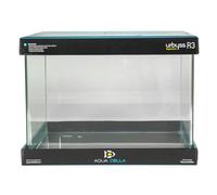 Aqua Della, Aquarium Urbyss 40x26x30 cm, Aquarium rectangulaire avec Verre courbé et Poli de 5 mm, Verre de Protection Poli de 3 mm, Clips de Support en Plastique, Tapis de Protection