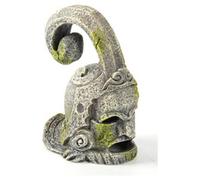 Aqua Della Aztekischer Casque Décoration D'Aquarium 10x7x12cm Zierfische Adapté