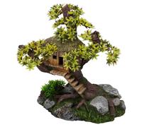 Aqua Della Cabane Décoration 28x15x24, 5cm pour Aquarium Zierfische