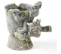 Aqua Della Décoration D'Aquarium Aztekischer Graal 10,3x8,5x10cm pour