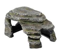 Aqua Della Décoration D'Aquarium Eck-Stein Gris 21x14x11 CM pour Zierfische