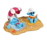 Figurine de collection Aqua Della Les Schtroumpfs, bain de soleil (2022) - Décoration pour aquarium - Mixte