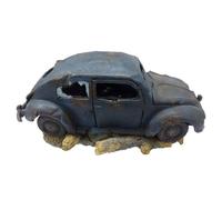 EUROPET-Décoration d’aquarium coccinelle engloutie bleu - 34,5 x 16,9 x 13,5 cm