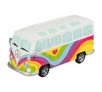 Aqua Della Hippie Van Décoration 13x6x6 Cm Pour Aquarium Neon Retro Vibes