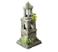 Aqua Della Mausoleum Décoration D'Aquarium 14x13,5x30cm Pour Poissons Ornamental