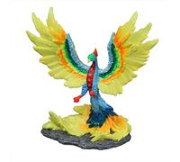 Aqua Della, Ornement d'aquarium Dia De Los Muertos Phénix 16,8x7,3x17,4 cm, en résine de Polyester, Brille dans l'obscurité, Fluorescent sous Une lumière Bleue, Inoffensif et pH Neutre