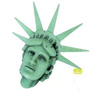 Aqua Della Statue de la Liberté Décoration d'Aquarium 52 x 26 x 40 cm
