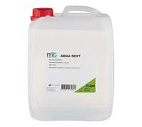 Aqua Dest Bidon de 5 L Eau purifiée, non stériles et mikrofiltriert pour médicale, domaines pharmaceutique, technique et fins à sec