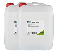 Aqua Dest Eau Distillée 2 x 10 l Bidon 20 l mikrofiltrietes Eau