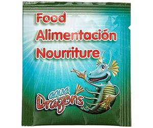 Aqua Dragons Sachet de Nourriture, Jouet Éducatif STEM pour Dragons Aquatiques, à des Fins Éducatives et Scientifiques - Pack de 1