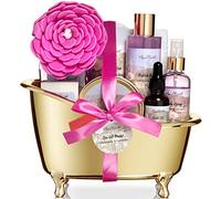 Aqua Elegante - « Paniers cadeaux spa pour femmes Ensemble de bain de luxe avec lavande et camomille Le kit spa comprend un gel douche