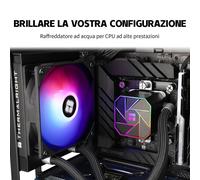 Aqua Elite 120 V3,Ventilateur Pwm Argb De 120 Mm Avec Roulements S-Fdb,Pompe Conôlée Pwm Efficace,Pour Amd/Am4/Am5,Intel Lga1150/1151/1200/2011/1700,(Ae120 V3)