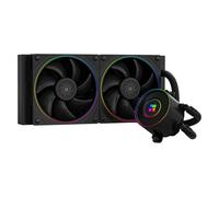 Aqua Elite 240 V5 ARGB Noir CPU refroidisseur liquide, 240 taille de rangée de refroidissement, pour AM4 / AM5, Intel LGA115X / 1200/1700/1851, 240mm AIO