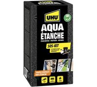 Aqua Étanche Kit Complet-Revêtement À Base De Caoutchouc Pour Étanchéifier,Protéger Et Réparer,Toutes Surfaces,Intérieur Et Extérieur,Pot De 750ml