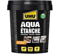 Aqua Etanche Kit de Réparation Complet avec Enduit D'Etanchéité 100% Etanche Etanchéifie Protège&Répare Toutes Surfaces Intérieur