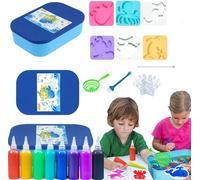 Aqua Fairy,Aqua Gelz,Kit De Bricolage Créatif,Multicolore Aquagel,Elfe D'eau Magic Water Elf,Jouet 3d Diy Coloré D'animaux Marins,Aqua Gelz Set Créatif Deluxe Pour Garçons Et Filles