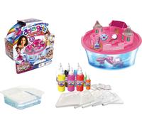 Aqua Gelz Deluxe Princess - 8 bouteilles de gel de couleur, 6 moules, additif pour l'eau, bol avec serrure, autocollants