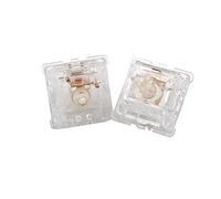 Aqua King Water King Interrupteur linéaire 4 broches 5 broches 55 g 62 g 67 g Mx pour clavier mécanique (70 pièces, 67 g)