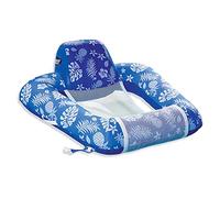 Aqua LEISURE Supreme Zero Gravity APL17290S1 Chaise Hibiscus Ananas Bleu roi
