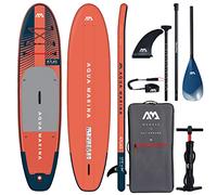 Stand-up Paddle Gonflable - AQUA MARINA - Atlas 12'0 - Rouge - 180 kg - 15 PSI - 11,8 kg