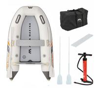 Aqua Marina Deluxe 250 Canot 2,5 M Dwf Sol Pneumatique 3 Persones Dériveur Dingi