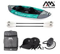 Aqua Marina Laxo 320cm Kayak Set 2 Personnes Gonflable Kanu Kayak Tours Kayak