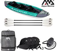 Aqua Marina Laxo 380 Kayak Freizeitkajak Gonflable Turquoise 3 Personnes 2022