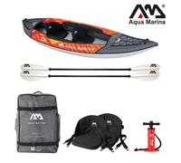 Aqua Marina Memba 390 Tourisme Kayak 2 Personnes Gonflable Canoë Kayak Bateau