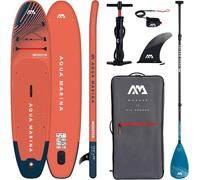 AQUA MARINA MONSTER 12'0" iSUP Board Set Stand Up Paddle Carbon Guide Paddle
