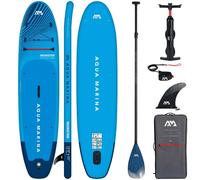 Aqua Marina Monster SUP Board 12'0" (366 cm) gonflable - Set complet avec pagaie carbone & accessoires - Bleu 2025