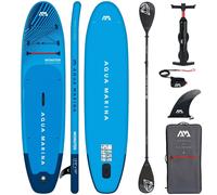 Aqua Marina Monster SUP Board 12'0" (366 cm) gonflable - Set complet avec pagaie combinée 2en1 & accessoires - Bleu 2025
