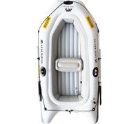 Aqua Marina MOTION bateau gonflable bateau pneumatique bateau de pêche bateau à rames Challenger pour 2 personnes, 285 cm AVEC MOTEUR