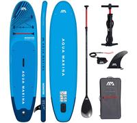 Aqua Marina SUP Board Monster 12'0" Blue gonflable Set incl. accessoires - 366 cm Paddle Board pour débutants