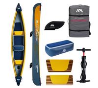 aqua marina Tomahawk AIR-C Kayak Adulte Unisexe, Jaune, 478x88cm