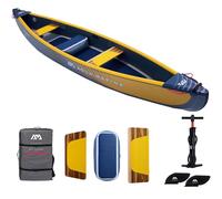 aqua marina Tomahawk AIR-C Kayak Adulte Unisexe, Jaune, 478x88cm