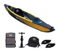 Kayak gonflable AQUA MARINA Tomahawk Air-K 375 - Jaune olive - 1 place - Adulte
