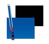 Aqua Nova - Aqua Nova Poster de fond Noir/Bleu 60x30 cm