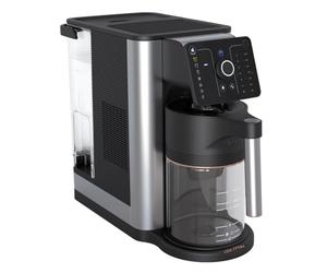 Aqua Optima Aurora Machine à café filtrée et distributeur d'eau filtrée instantanée, 1Evolve+ de 30 jours, économie d'énergie, tout-en-un, température et distribution variables,