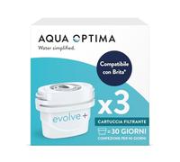 Aqua Optima – Filtre pour carafe filtrante EPS319 – 3 unités plastique blanc