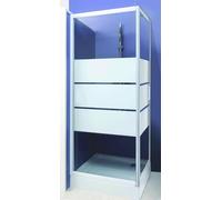 Aqua+ - Paroi de douche accès d'angle MISSI - Différents modèles disponibles