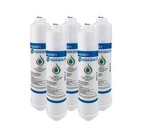 Aqua Quality Lot de 5 filtres à eau compatibles avec réfrigérateurs Samsung GE Daewoo LG Beko Bosch Hotpoint