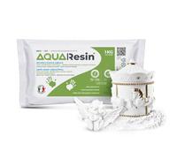 AQUA RESIN® - Plâtre Alpha | Effet Porcelaine Satiné | Prêt avec Eau | Sûr & Non Toxique | Blanc Intense & Colorable | Pour DIY, Moulages & Projets Créatifs (1, Kilogrammes)