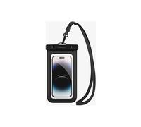 Aqua Shield A601 - Etui de protection étanche pour téléphone portable - polyuréthanne thermoplastique (TPU), polychlorure de vinyle (PVC) - noir -